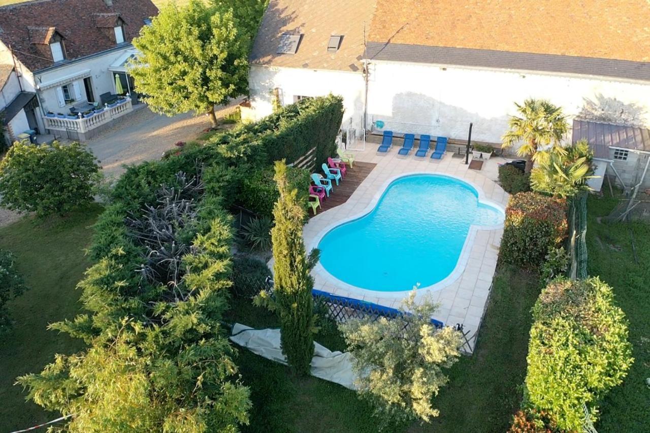 Chambres D Hotes De La Mauguiniere Neuillé-le-Lierre Exterior foto